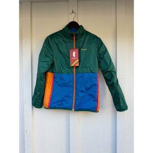 Cotopaxi Teca Calido Insulated Reversible Jacket in Treehouse kid's Sz. XL